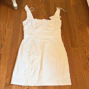 Zara white Dress size small